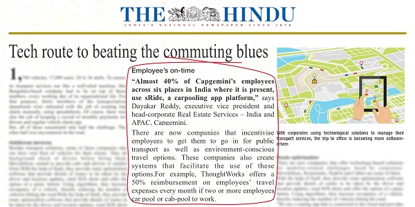 Tech route to beating the commuting blues