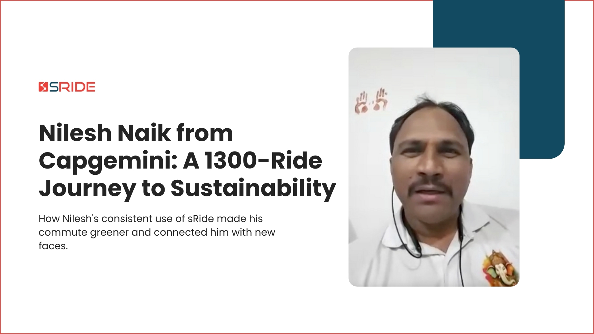 Nilesh Naik from Capgemini: 1300 Rides and a Sustainable Commute Revolution