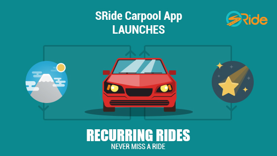 sRide Recurring Rides to make carpooling easier!