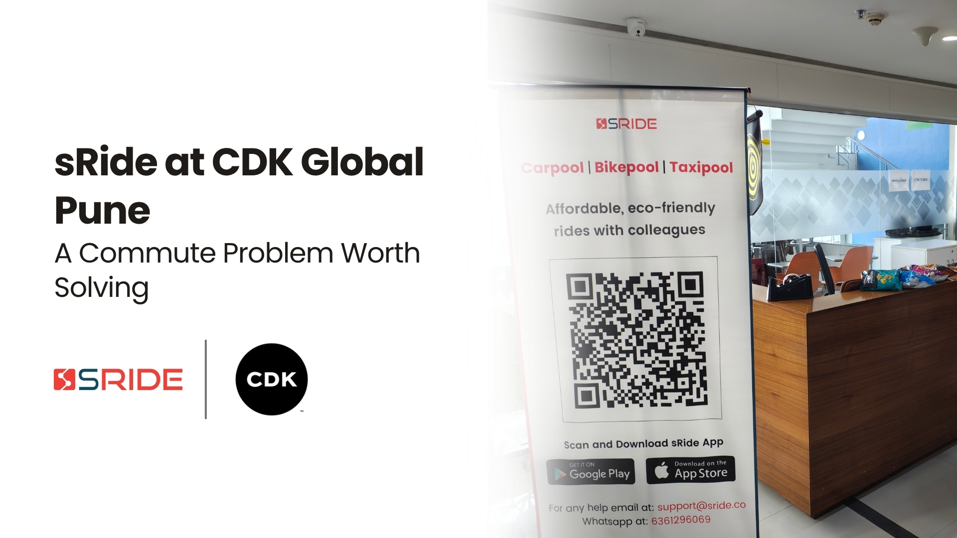 sRide at CDK Pune — A Commute Problem Worth Solving